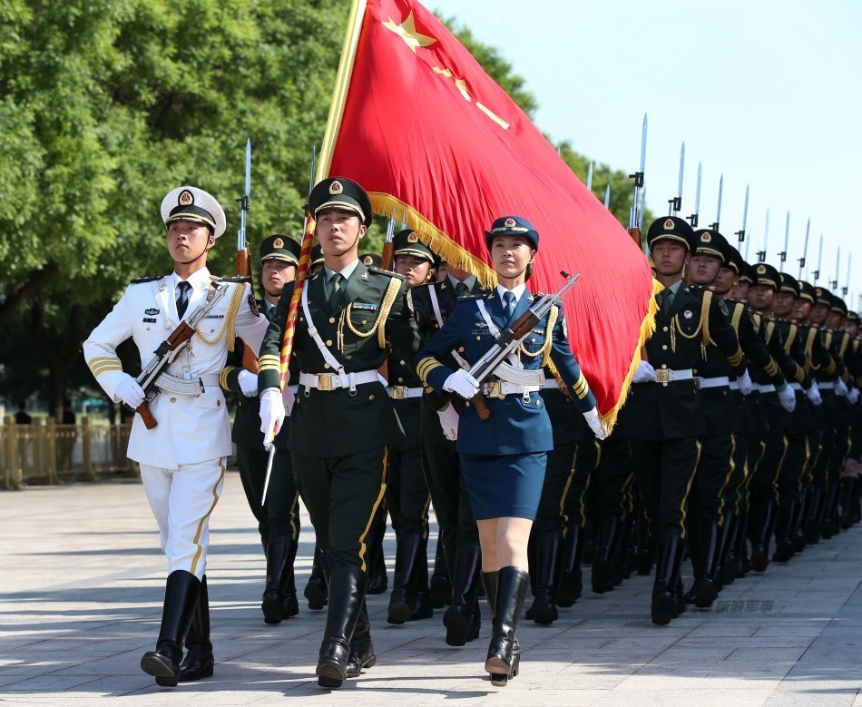檢閱女兵儀仗隊(duì)，榮耀與力量的展現(xiàn)，檢閱女兵儀仗隊(duì)，榮耀與力量的璀璨瞬間