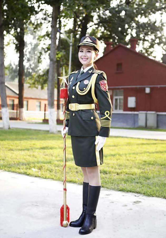 儀仗隊最美女兵的風采與榮耀，儀仗隊最美女兵的榮耀風采