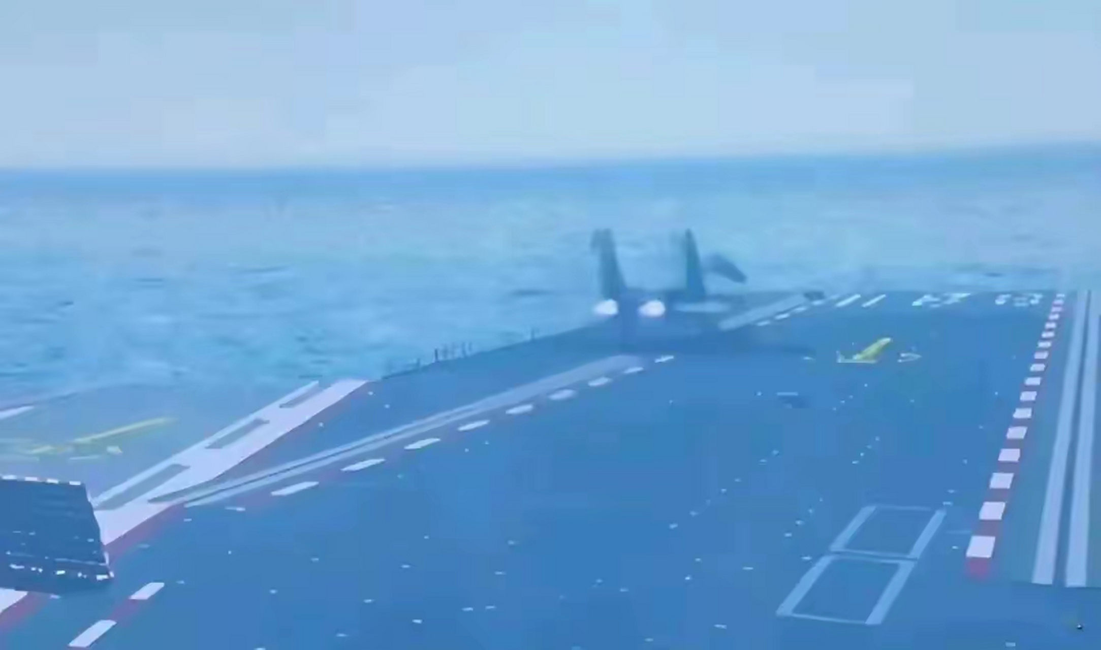 福建艦首次彈射殲-15，揭示中國(guó)海軍邁向新時(shí)代的里程碑事件，福建艦首次彈射殲-15，中國(guó)海軍新時(shí)代的里程碑事件