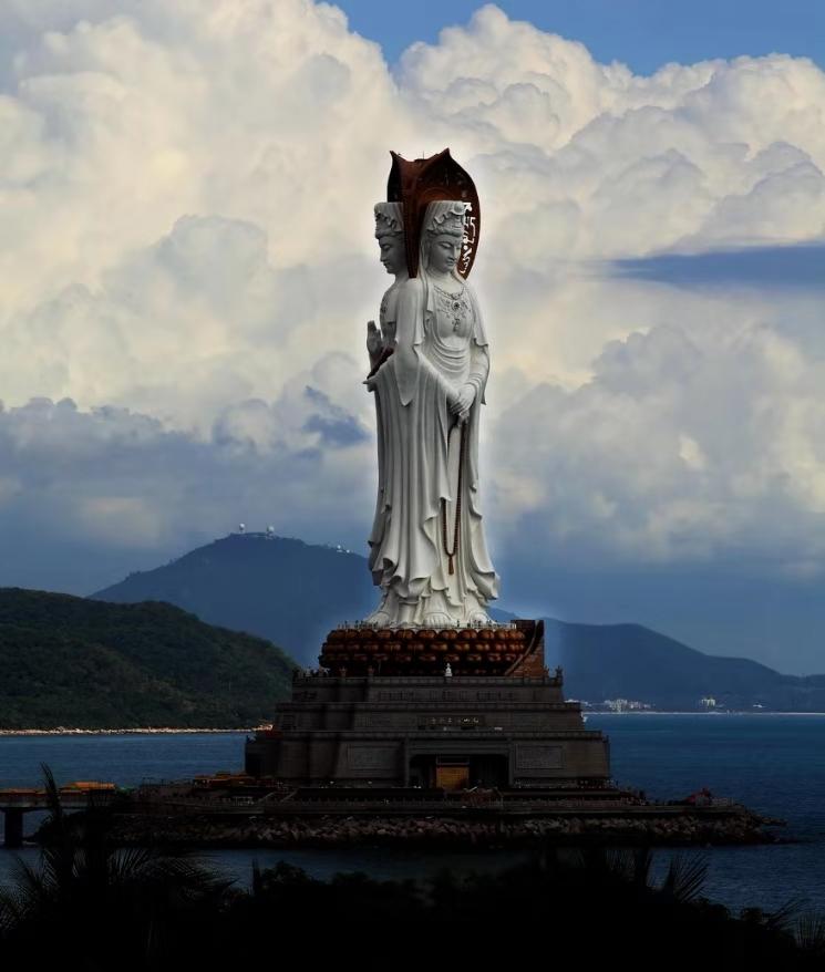 南海觀音，神秘與莊嚴(yán)的海洋圣地，南海觀音，神秘莊嚴(yán)的海洋圣地
