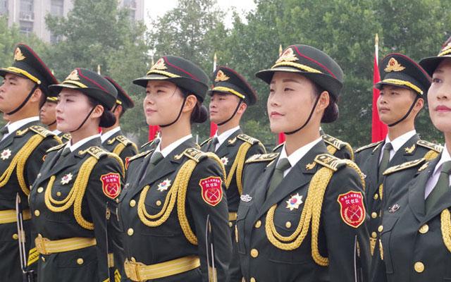 三軍儀仗隊最漂亮的女兵，閃耀的榮光與堅韌的精神，三軍儀仗隊最美女兵，榮光與堅韌的閃耀精神