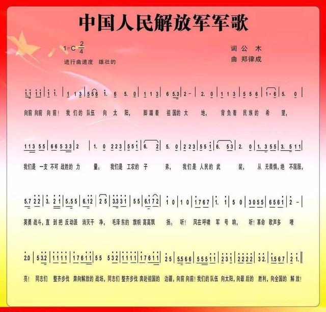 中國人民解放軍軍歌，榮耀與傳承的象征，中國人民解放軍軍歌，榮耀傳承的象征
