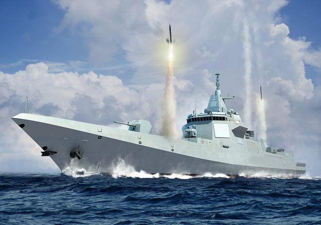 中國(guó)下一代重型驅(qū)逐艦，未來海防的堅(jiān)實(shí)支柱，中國(guó)下一代重型驅(qū)逐艦，未來海防的堅(jiān)實(shí)后盾