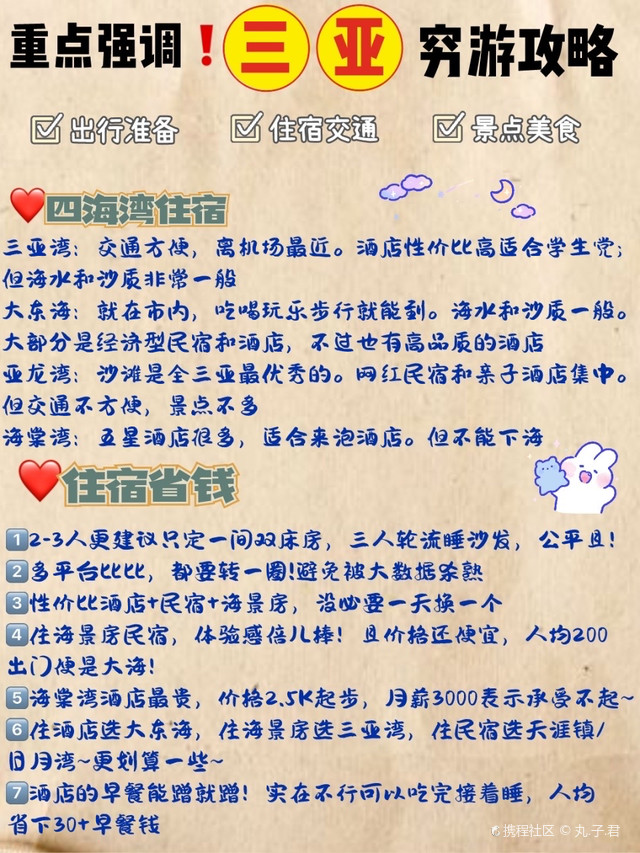 三亞窮游攻略及費用詳解，三亞窮游攻略詳解與費用剖析